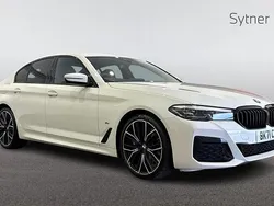 White Used 2021 BMW 530 M Sport | £35,000 (A bit pricey)