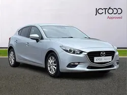 Silver Used 2018 Mazda 3 Hatchback | £7,312 (Fair price)