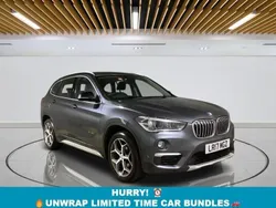 Grey Used 2017 BMW X1 xLine SUV | £11,549 (Fair price)