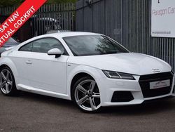 White Used 2015 Audi TT S-Line Coupe | £11,149 (Fair price)