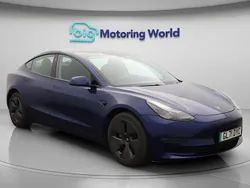 Blue Used 2021 Tesla Model 3 Long Range Sedan | £16,900 (Fair price)