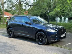 Blue Used 2019 Jaguar F-Pace Portfolio SUV | £16,495 (Fair price)