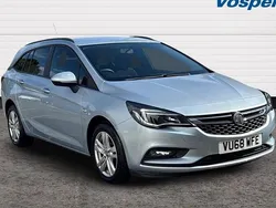 Silver Used 2018 Vauxhall Astra Design Edition Estate | £6,990 (Fair price)