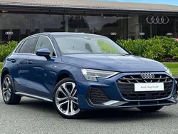 Blue Used 2025 Audi A3 e-tron S-Line Hatchback | £30,950 (Expensive)
