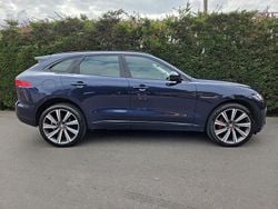 Blue Used 2016 Jaguar F-Pace S SUV | £12,995 (Fair price)