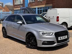 Silver Used 2015 Audi A3 S-Line Hatchback | £6,695 (Fair price)