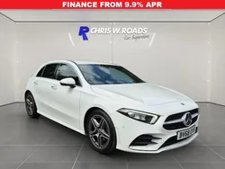 White Used 2018 Mercedes A200 AMG line Hatchback | £16,750 (Fair price)