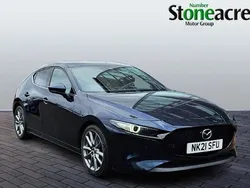 Blue Used 2021 Mazda 3 Inclusive Hatchback | £16,000 (Fair price)