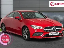 Red Used 2019 Mercedes CLA200 AMG line Coupe | £20,799 (Fair price)
