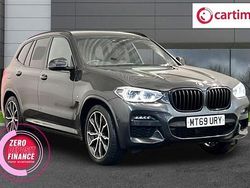 Grey Used 2019 BMW X3 M Sport SUV | £23,990 (Fair price)