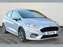Blue Used 2021 Ford Fiesta ST-Line Hatchback | £12,499 (Fair price)