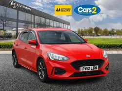 Red Used 2019 Ford Focus ST-Line Hatchback | £11,990 (Fair price)