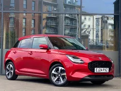Red Used 2024 Suzuki Swift Hatchback | £18,290 (A bit pricey)