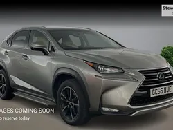 Silver Used 2016 Lexus NX300h Luxury Line SUV | £16,300 (Fair price)