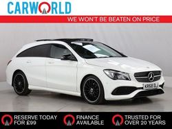 White Used 2018 Mercedes CLA200 Shooting Brake AMG line Estate | £16,698 (Fair price)