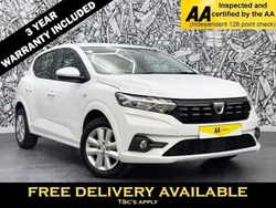White Used 2022 Dacia Sandero Comfort Hatchback | £10,095 (Super price)