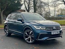 Blue Used 2023 VW Tiguan R-line SUV | £29,295 (Fair price)