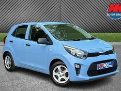 Blue Used 2018 Kia Picanto 2 Hatchback | £6,999 (Fair price)