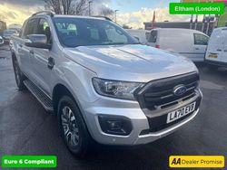 Silver Used 2020 Ford Ranger Wildtrack Pickup | £18,499 (Fair price)