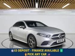 Silver Used 2021 Mercedes A250 AMG line Sedan | £13,349 (Fair price)