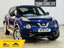Blue Used 2016 Nissan Juke N-Connecta SUV | £3,800 (Good price)