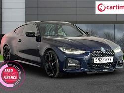 Blue Used 2022 BMW 420 M Sport Coupe | £28,750 (Fair price)
