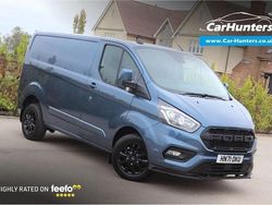 Blue Used 2021 Ford Transit Custom Limited Van | £18,495 (Good price)