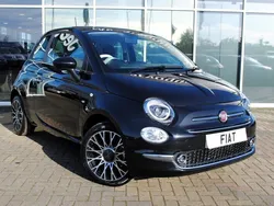Black New 2024 Fiat 500 Hatchback | £14,895 (Expensive)