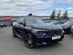 Blue Used 2023 BMW X6 M Sport SUV | £48,306 (Fair price)