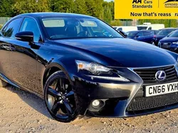 Black Used 2016 Lexus IS300h Sport Line Sedan | £11,388 (Good price)