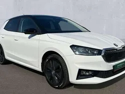 Candy white black magic pearl effect Used 2024 Skoda Fabia Colour Edition Hatchback | £16,890 (Fair price)