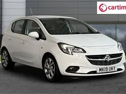 White Used 2019 Vauxhall Corsa Hatchback | £7,990 (Fair price)