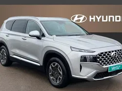 Silver Used 2022 Hyundai Santa Fe Premium SUV | £28,667 (Good price)