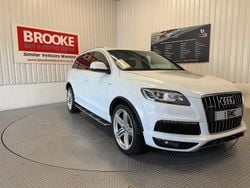White Used 2013 Audi Q7 S-line plus SUV | £14,490 (Fair price)