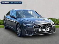 Grey Used 2024 Audi A6 S-Line Sedan | £30,479 (Fair price)