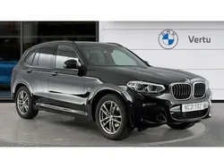 Black Used 2021 BMW X3 M Sport SUV | £28,503 (Good price)