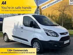White Used 2017 Ford Transit Custom Van | £11,940