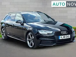 Black Used 2018 Audi A4 Black Edition Estate | £13,400 (A bit pricey)