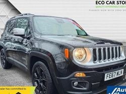 Black Used 2017 Jeep Renegade Limited SUV | £10,495 (Fair price)