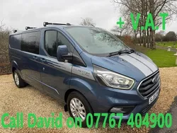 Blue Used 2020 Ford Transit Limited Estate | £18,995 (Super price)