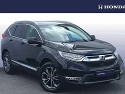 Crystal black Used 2021 Honda CR-V Hybrid SUV | £21,480 (Fair price)