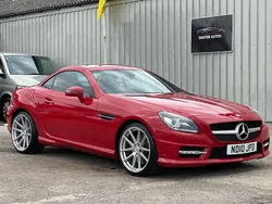 Red Used 2012 Mercedes SLK250 AMG Cabriolet | £9,990 (Fair price)