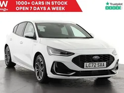 White Used 2022 Ford Focus ST-Line Hatchback | £17,649 (Fair price)
