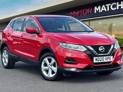 Red Used 2020 Nissan Qashqai Acenta Premium SUV | £11,349 (Super price)