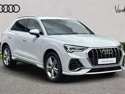 White Used 2021 Audi Q3 S-Line SUV | £23,900 (Fair price)
