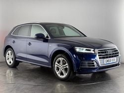 Blue Used 2019 Audi Q5 S-Line SUV | £20,400 (Good price)