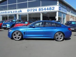 Blue Used 2016 BMW 420 M Sport Coupe | £8,994 (Fair price)