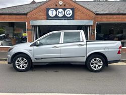 Silver Used 2016 Ssangyong (KGM) Korando Pickup | £9,995