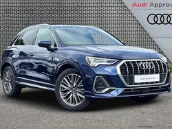 Blue Used 2022 Audi Q3 S-Line SUV | £24,495 (Good price)