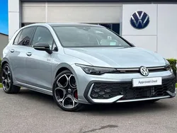 Silver New 2025 VW Golf VIII GTI Hatchback | £42,989 (A bit pricey)